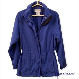 LL Bean Vintage 3 Season Jacket with Hood Navy WM SZ S Excellent Condition!🥰